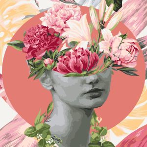 Набор для рисования по номерам. R018 Осень (серия Art Flora) 40 * 50