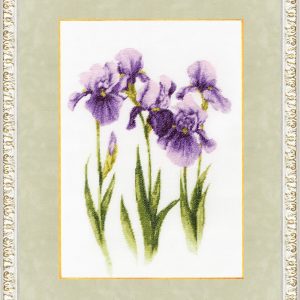 (Снято с производства) Акварельные ирисы S / BR017