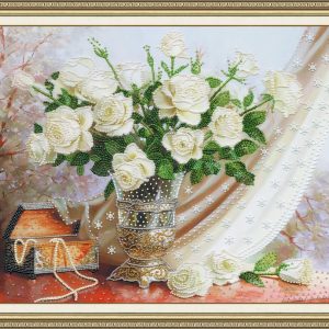 Белые розы S / RT099