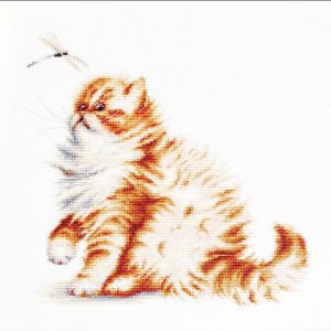 Котенок со стрекозой SB2270
