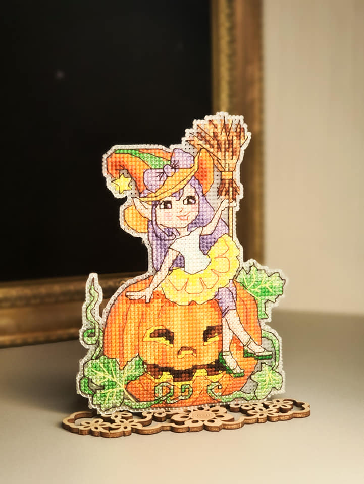 Т-79 Набор для вышивания крестом Crystal Art "Halloween" — изображение 4