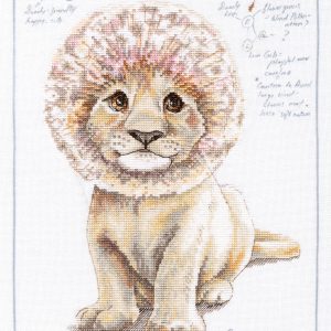 Набор для вышивания крестиком с принт-фоном "DaNDY LiON" M70040